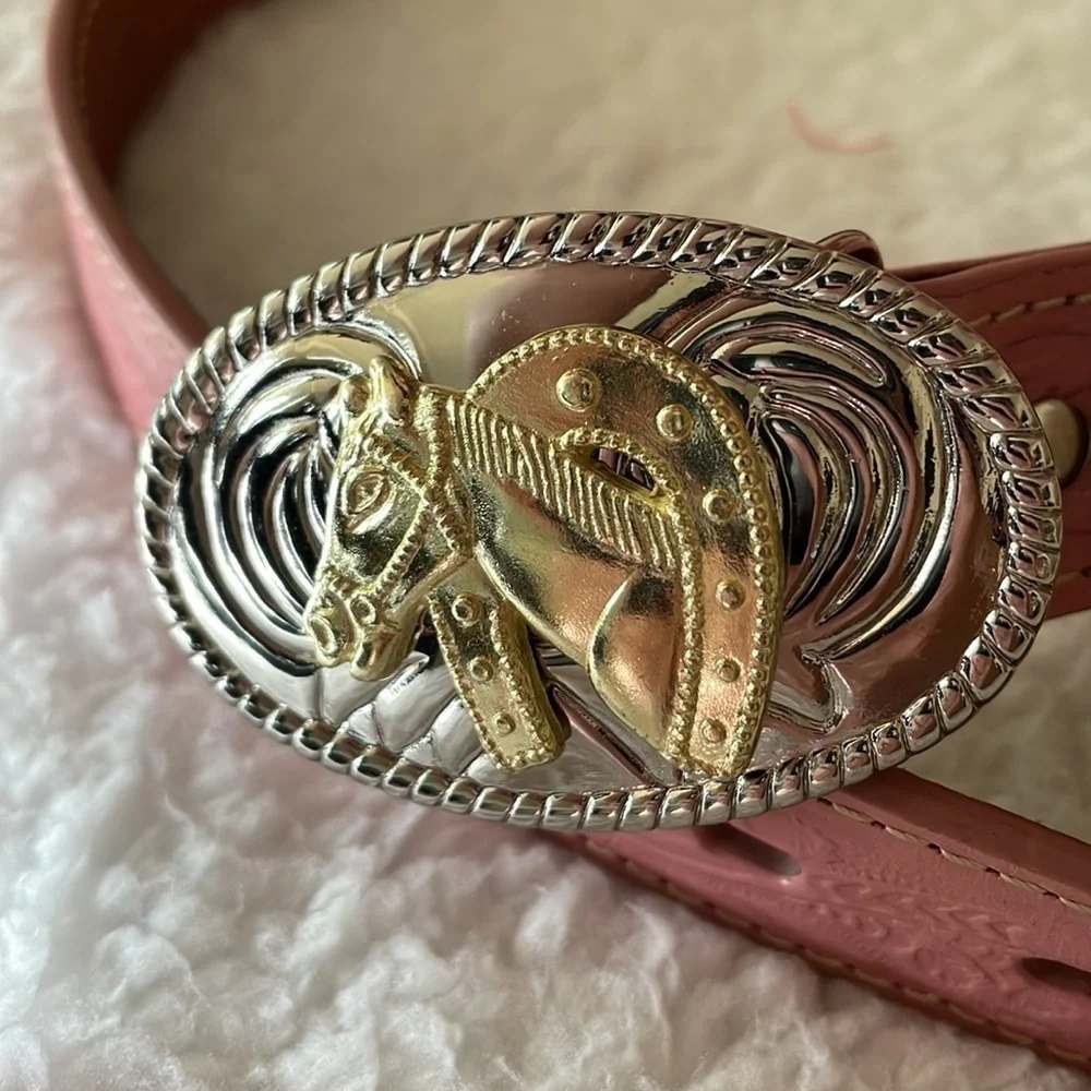 NOOONA Genuine Leather Western Belt NWOT Size 34